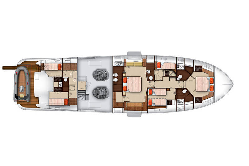 Lower deck Magellano 76
