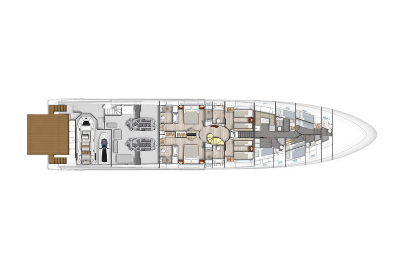 Lower deck