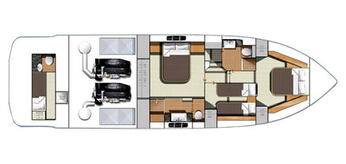 Lower deck