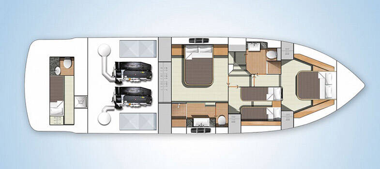 Lower deck