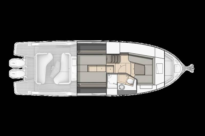 Lower deck - Salon - OB - Standard