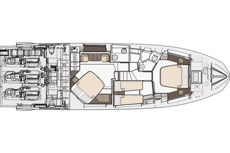 Lower deck