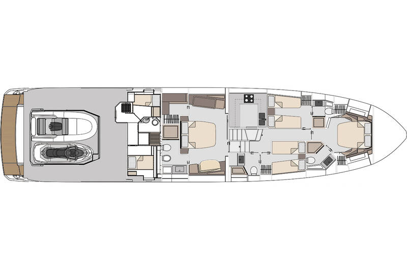 Lower deck