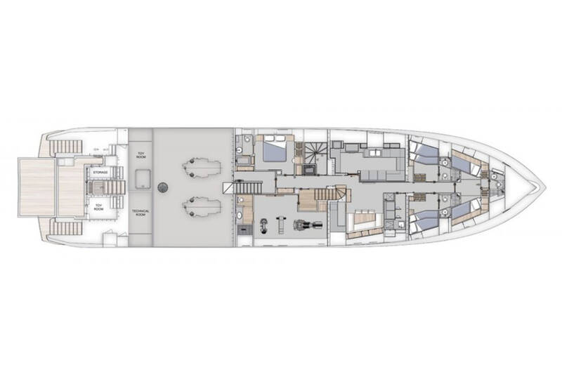 Lower deck