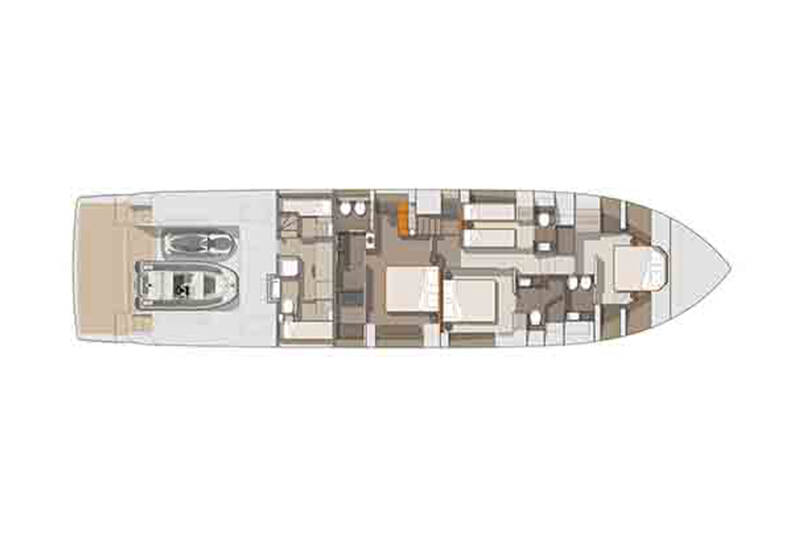Lower deck