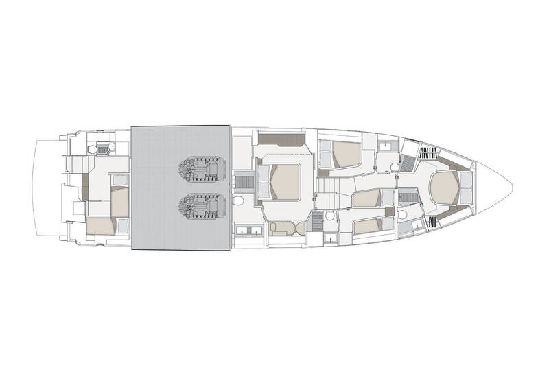 Lower deck