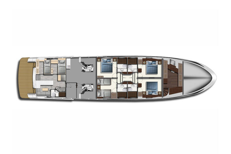 Lower deck