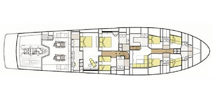 Lower deck