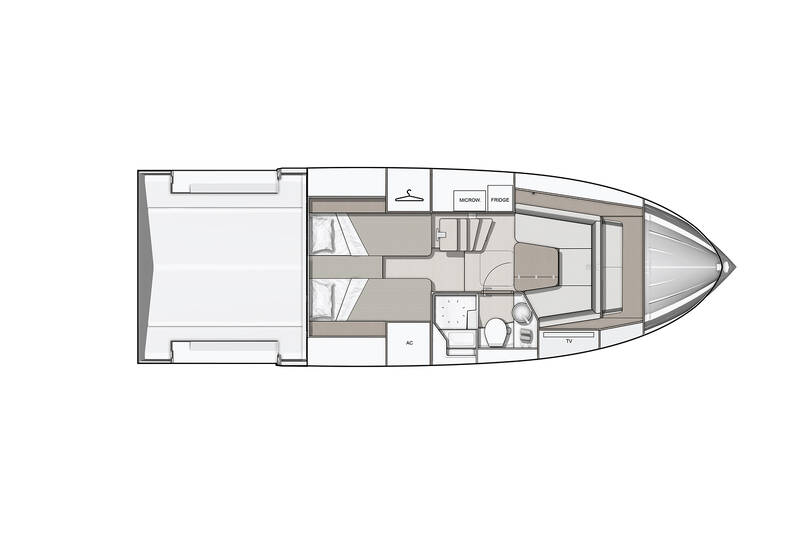 Lower deck - salon